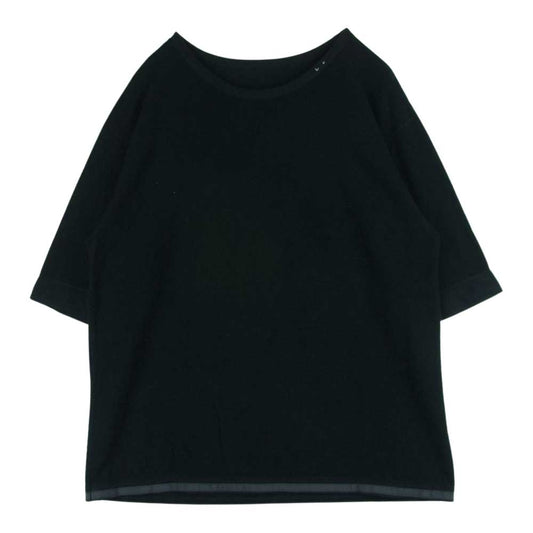PORTER CLASSIC ポータークラシック 21SS SUMMER PILE T-SHIRT サマー パイル Tシャツ ブラック系 3【中古】