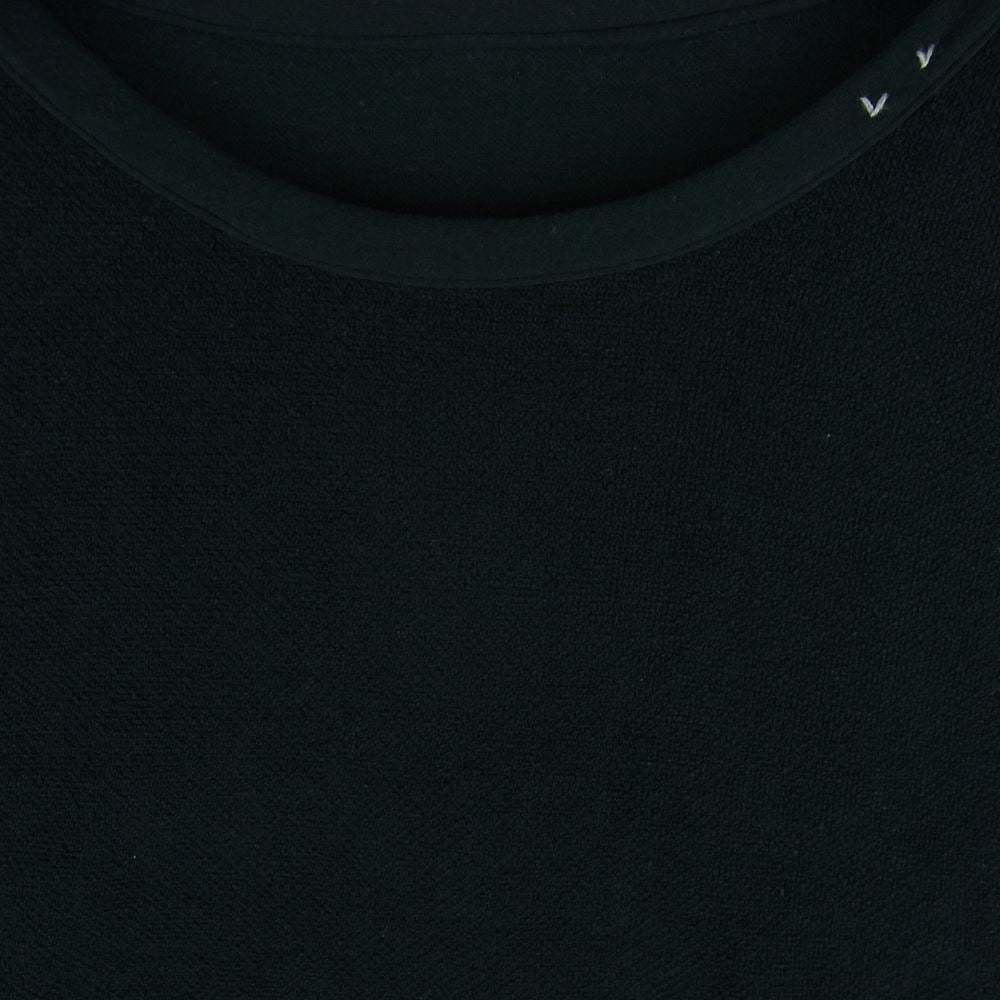 PORTER CLASSIC ポータークラシック 21SS SUMMER PILE T-SHIRT サマー パイル Tシャツ ブラック系 3【中古】