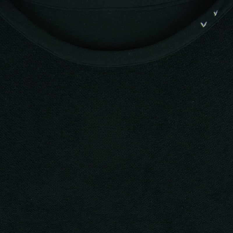 PORTER CLASSIC ポータークラシック 21SS SUMMER PILE T-SHIRT サマー パイル Tシャツ ブラック系 3【中古】