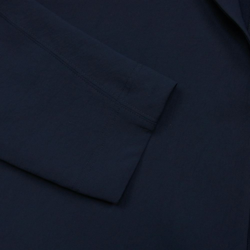 UNITED ARROWS ユナイテッドアローズ & SONS サンズ by DAISUKE OBANA 尾花大輔 I D SL JACKET ストレッチ ノーボタン テーラード ジャケット ネイビー系 L【中古】