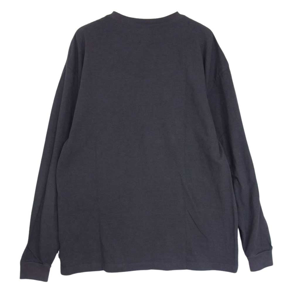 NEIGHBORHOOD ネイバーフッド 22AW 222OKNH-CSM02 SULFUR DYE CREW 長袖 Tシャツ ブラック系 S【中古】
