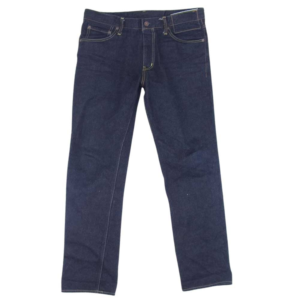 VISVIM ビズビム 0121205005003 Social Sculpture Denim ストレート デニム パンツ インディゴブルー系 34【美品】【中古】