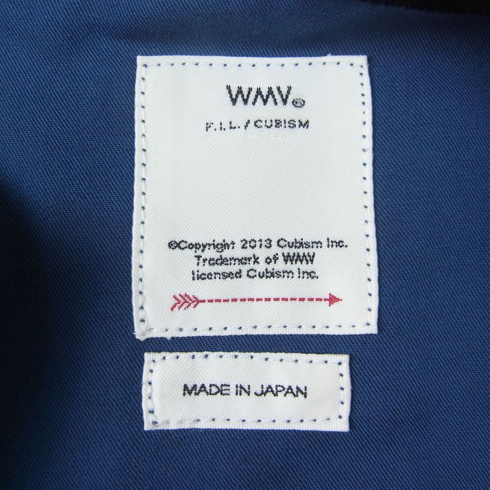 VISVIM ビズビム 0321205017004 21AW WMV HIPPIE DRESS ヒッピー ドレス ワンピース ネイビー系 00【中古】
