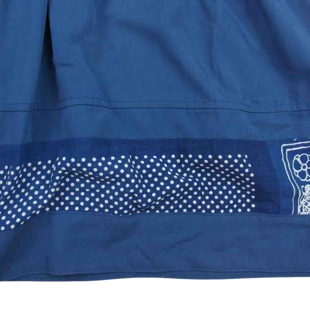 VISVIM ビズビム 0321205017004 21AW WMV HIPPIE DRESS ヒッピー ドレス ワンピース ネイビー系 00【中古】