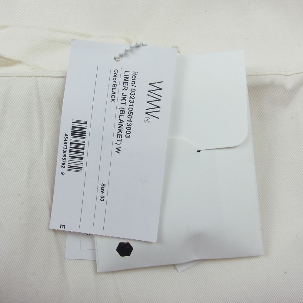 VISVIM ビズビム 23SS 0323105013003 23SS WMV LINER JKT BLANKET W ブランケット ライナー ジャケット ブラック系 00【中古】
