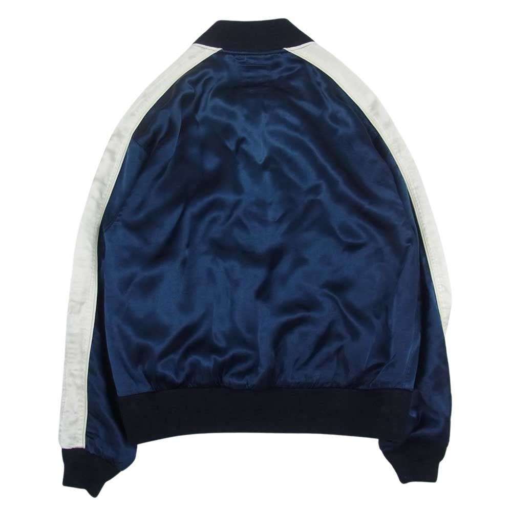 VISVIM ビズビム 0222905013009 ICT DOUGLAS JKT レーヨン サテン ダグラス ジャケット ネイビー系 1【中古】