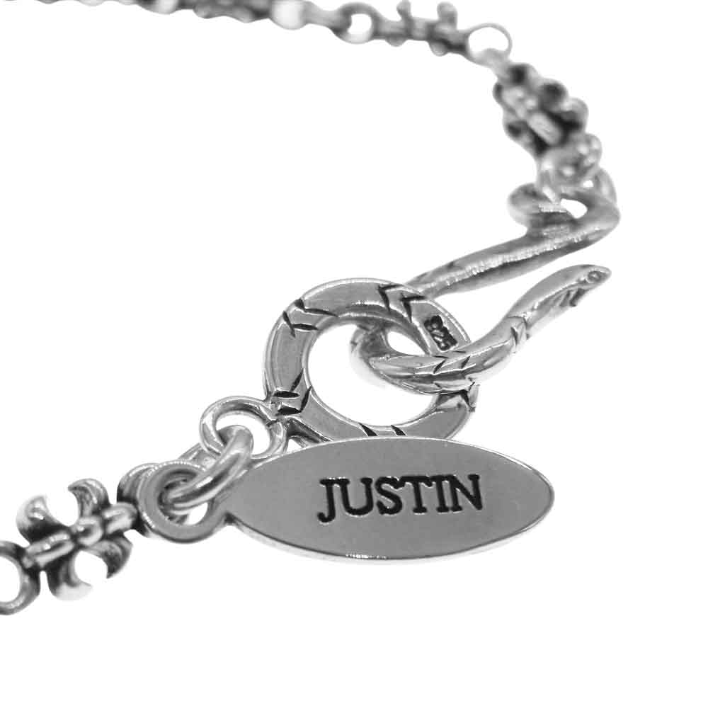 Justin Davis ジャスティンデイビス KIYOHARU 清春 シールド ペンダント TINY FDLチェーン シルバー系【中古】