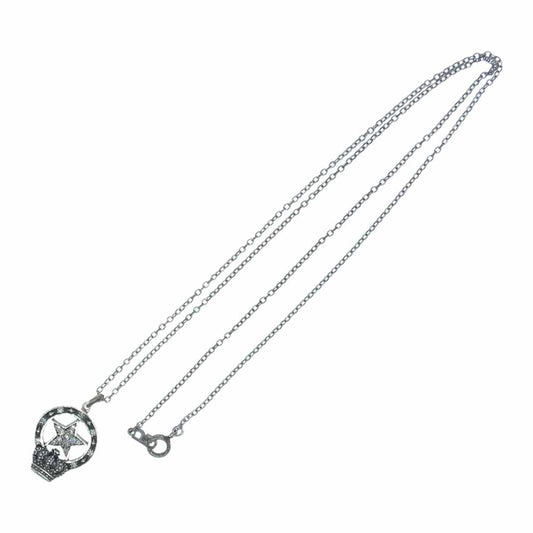 Justin Davis ジャスティンデイビス SNJ1009 KIYOHARU 清春 ROCK STAR CROWN ロックスター クラウン ネックレス シルバー系【中古】