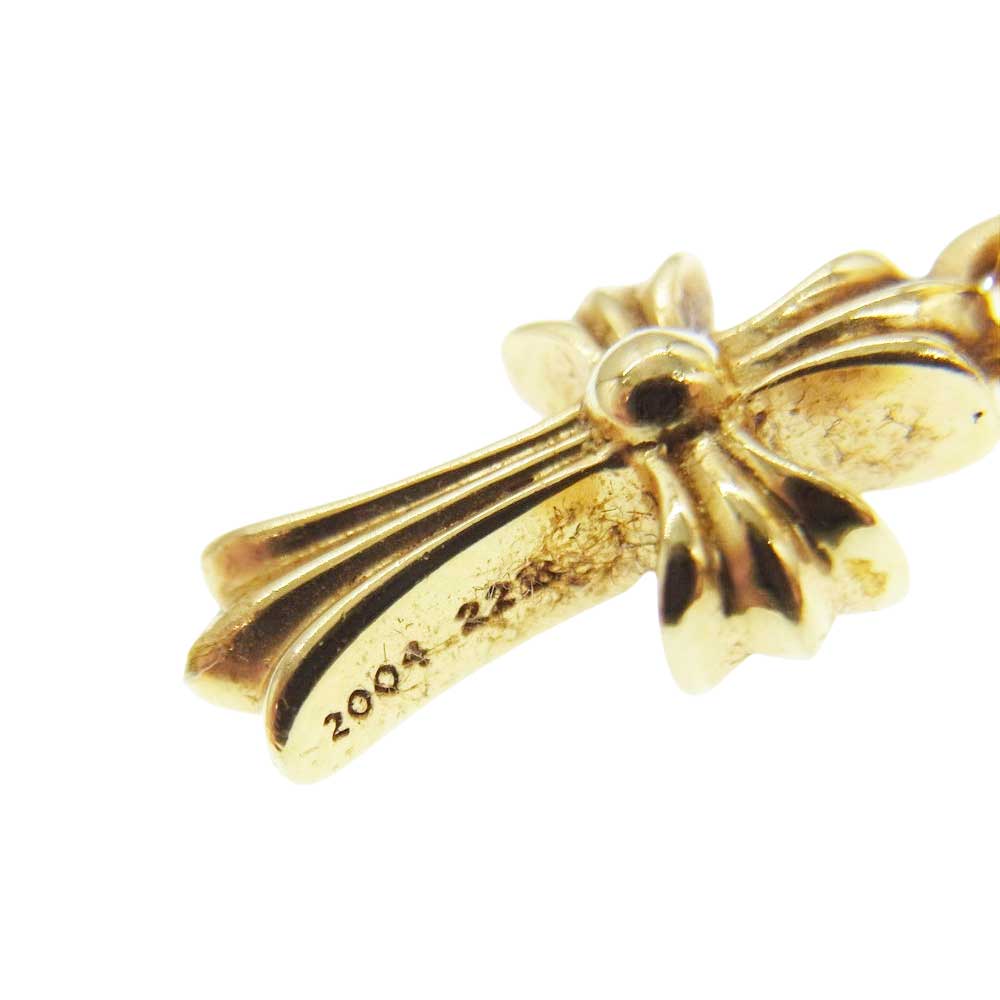 CHROME HEARTS クロムハーツ（原本有） 22K ベイビーファット ドロップ 
