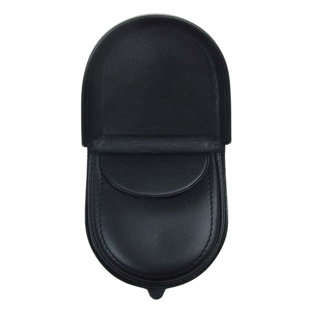 Dunhill ダンヒル レザー コンパクトウォレット コインケース カードケース 3点セット 二つ折り財布 小銭入れ 名刺入れ ブラック系【美品】【中古】