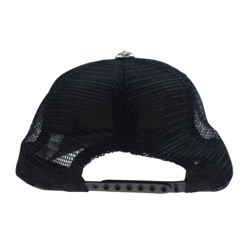 CHROME HEARTS クロムハーツ（原本無） TRUCKER CAP CHパッチ トラッカーキャップ メッシュ ブラック ブラック系【中古】