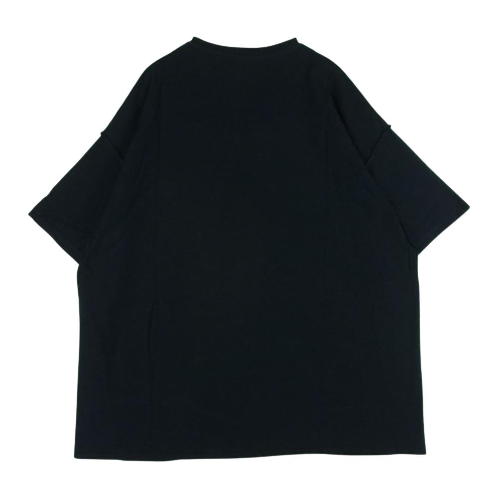 is-ness イズネス 23SS SOL-T01 SOL 半袖 Tシャツ コットン 中国製 ブラック系 F【新古品】【未使用】【中古】