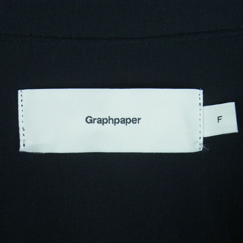 Graphpaper 22SS ViscosePonte S/S ヨーク シャツ