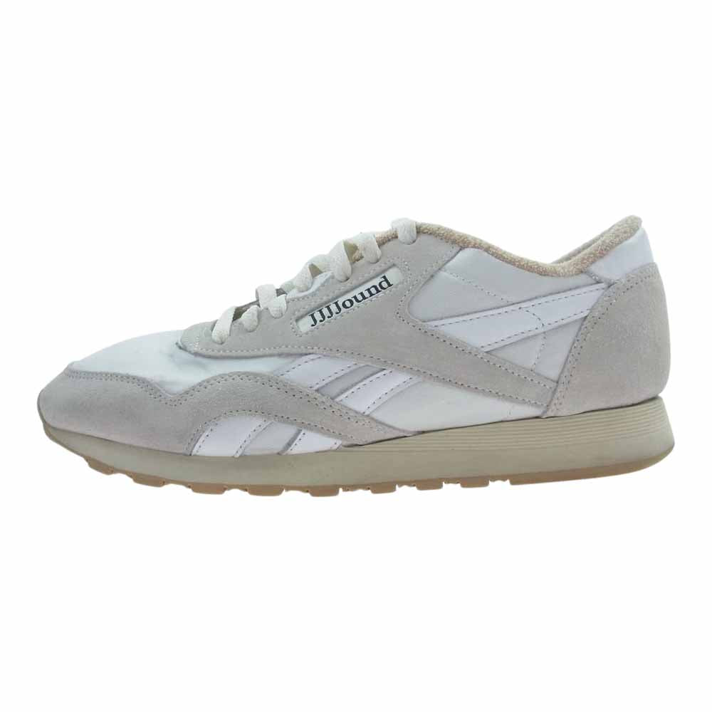 Reebok リーボック 20AW FY6070 JJJJOUND CLASSIC NYRON ジョウンド クラシック ナイロン スニーカー オフホワイト系 USA8【中古】