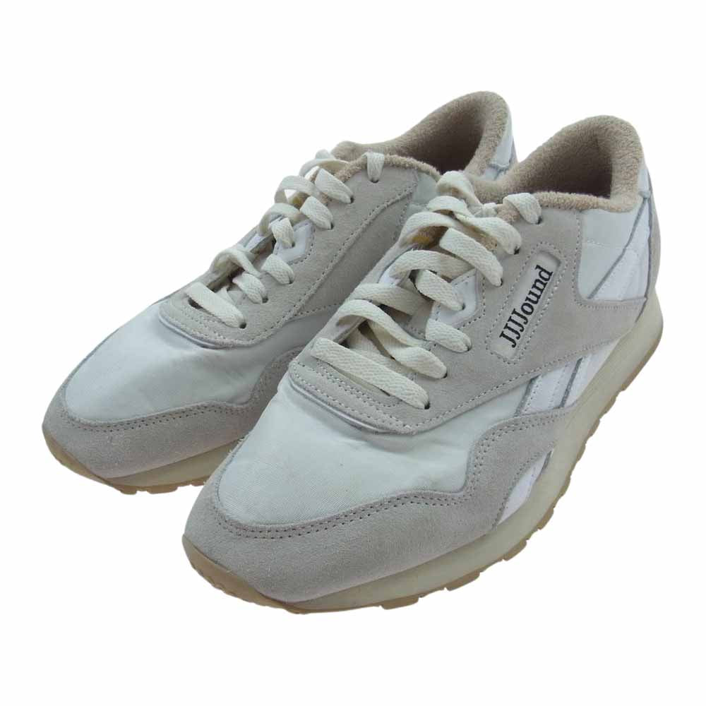 Reebok リーボック 20AW FY6070 JJJJOUND CLASSIC NYRON ジョウンド クラシック ナイロン スニーカー オフホワイト系 USA8【中古】