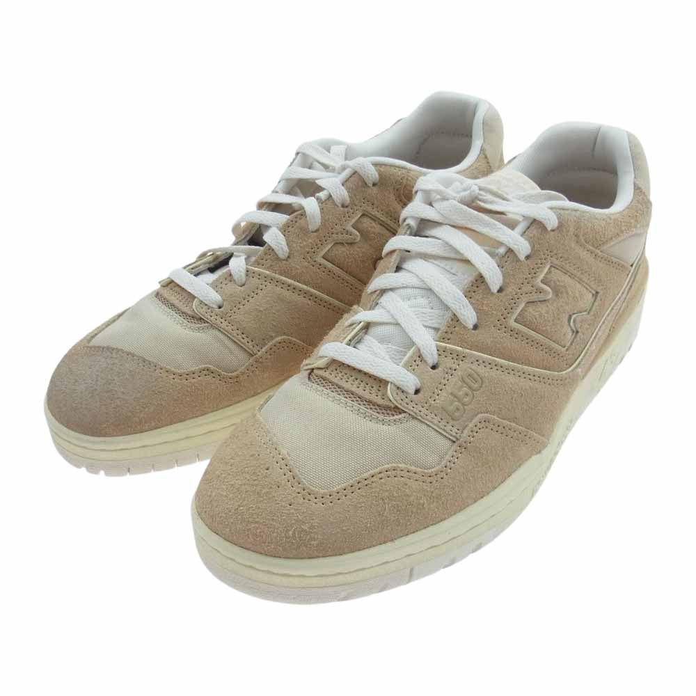 NEW BALANCE ニューバランス BB550DA1 550 Aime Leon Dore Taupe Suede スニーカー ベージュ系 30cm【中古】