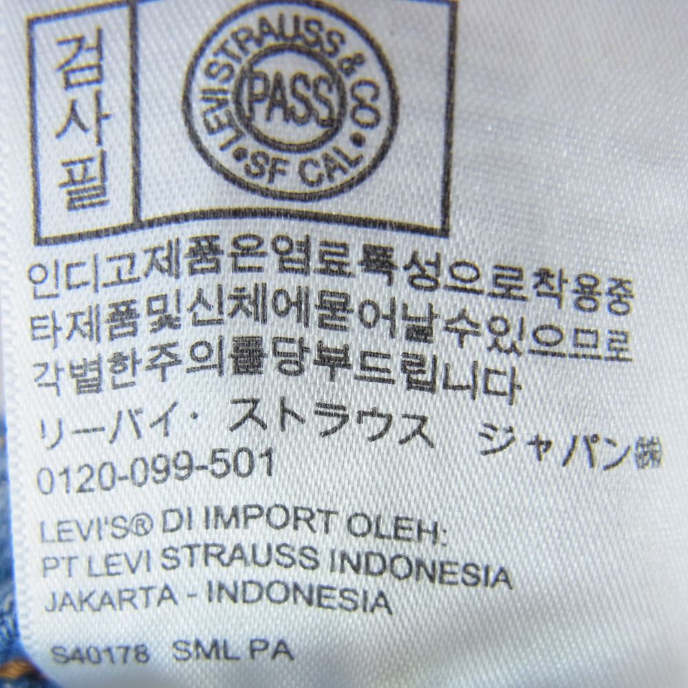 Levi's リーバイス プレミアム 562 W33 L32 デニムパンツ インディゴブルー系 33【中古】