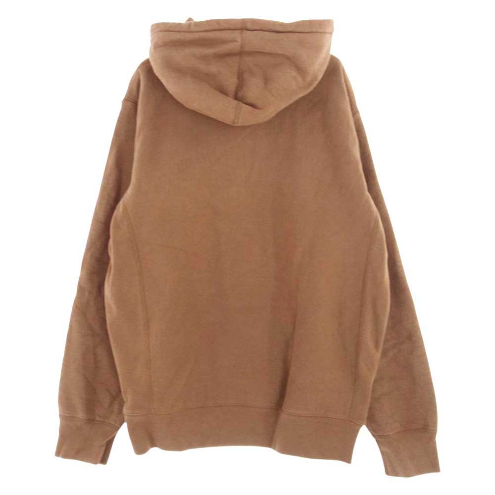 Supreme シュプリーム 18AW Classic Script Hooded Sweatshirt クラシック スクリプト フーデッド スウェットシャツ ブラウン系 L【中古】