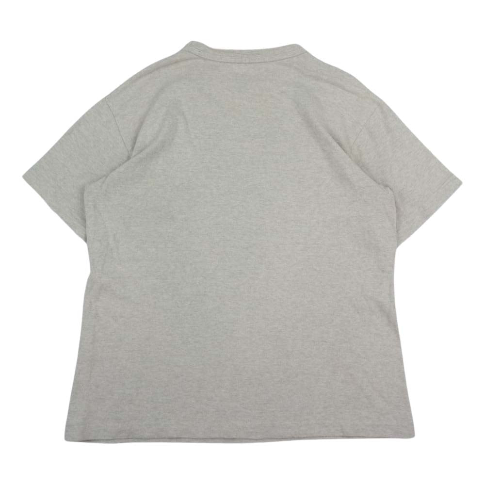WAREHOUSE ウエアハウス Lot4601 PEEK SKILL 半袖 プリント Tシャツ ベージュ系 グレー系 M【中古】