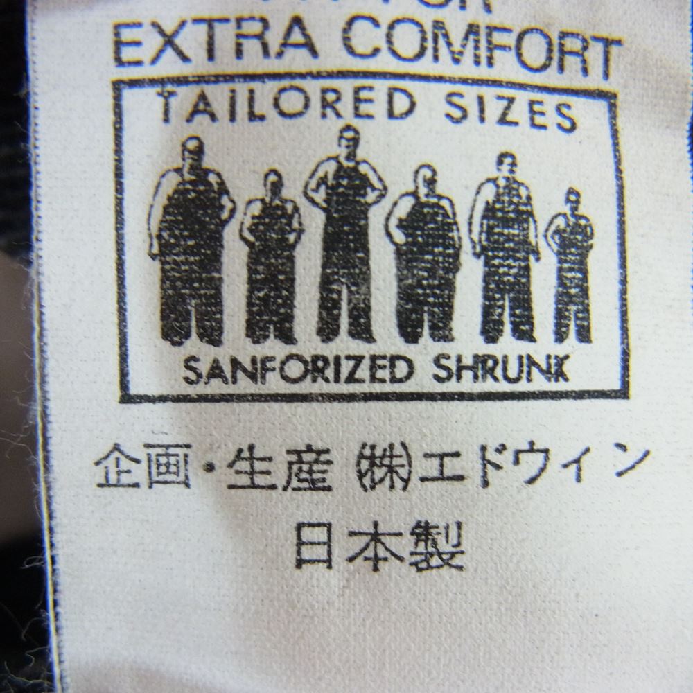 Lee リー 201 ブラックデニム ストレート パンツ ブラック系 31【中古】