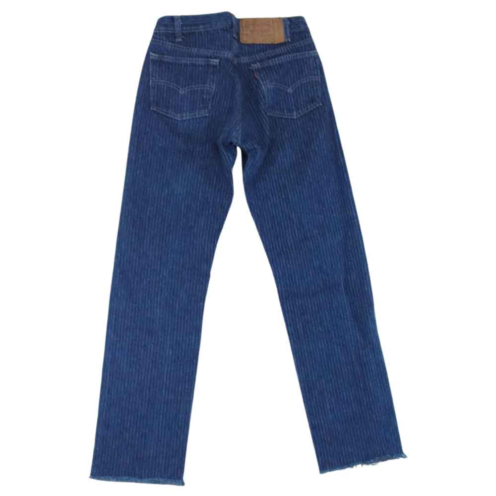 Levi's リーバイス 501-0118 USA製 80s 501 ストライプ デニム パンツ インディゴブルー系 29【中古】