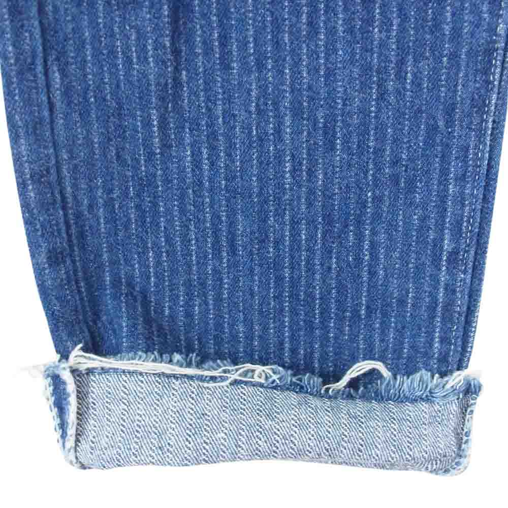Levi's リーバイス 501-0118 USA製 80s 501 ストライプ デニム パンツ インディゴブルー系 29【中古】
