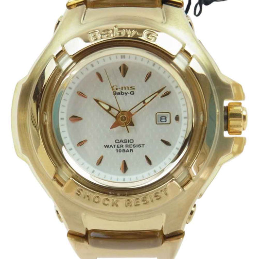 CASIO カシオ MSG550ht-9AJF G-ms hitomi 腕時計 ウォッチ ゴールド系【新古品】【未使用】【中古】