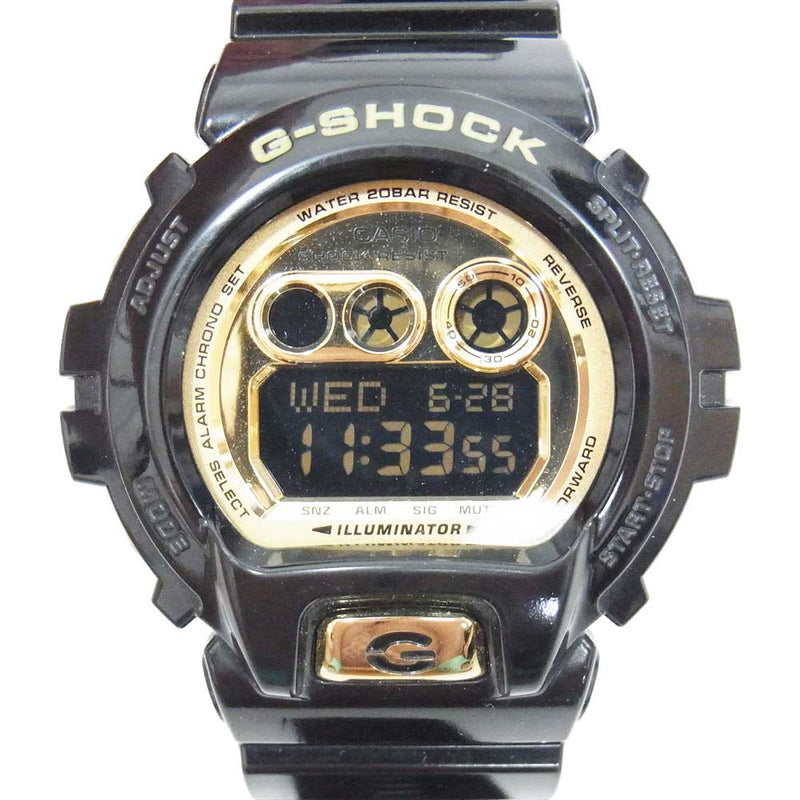 CASIO G-SHOCK カシオ ジーショック GD-X6900FB クォーツ デジタル ウォッチ 腕時計 ブラック×ゴールド ブラック系【中古】