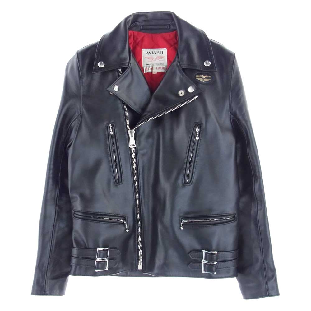 Lewis Leathers ルイスレザー 391T LIGHTNING ライトニング タイトフィット ホースハイド ブラック系 36【美品】【中古】