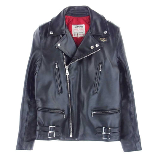 Lewis Leathers ルイスレザー 391T LIGHTNING ライトニング タイトフィット ホースハイド ブラック系 36【美品】【中古】