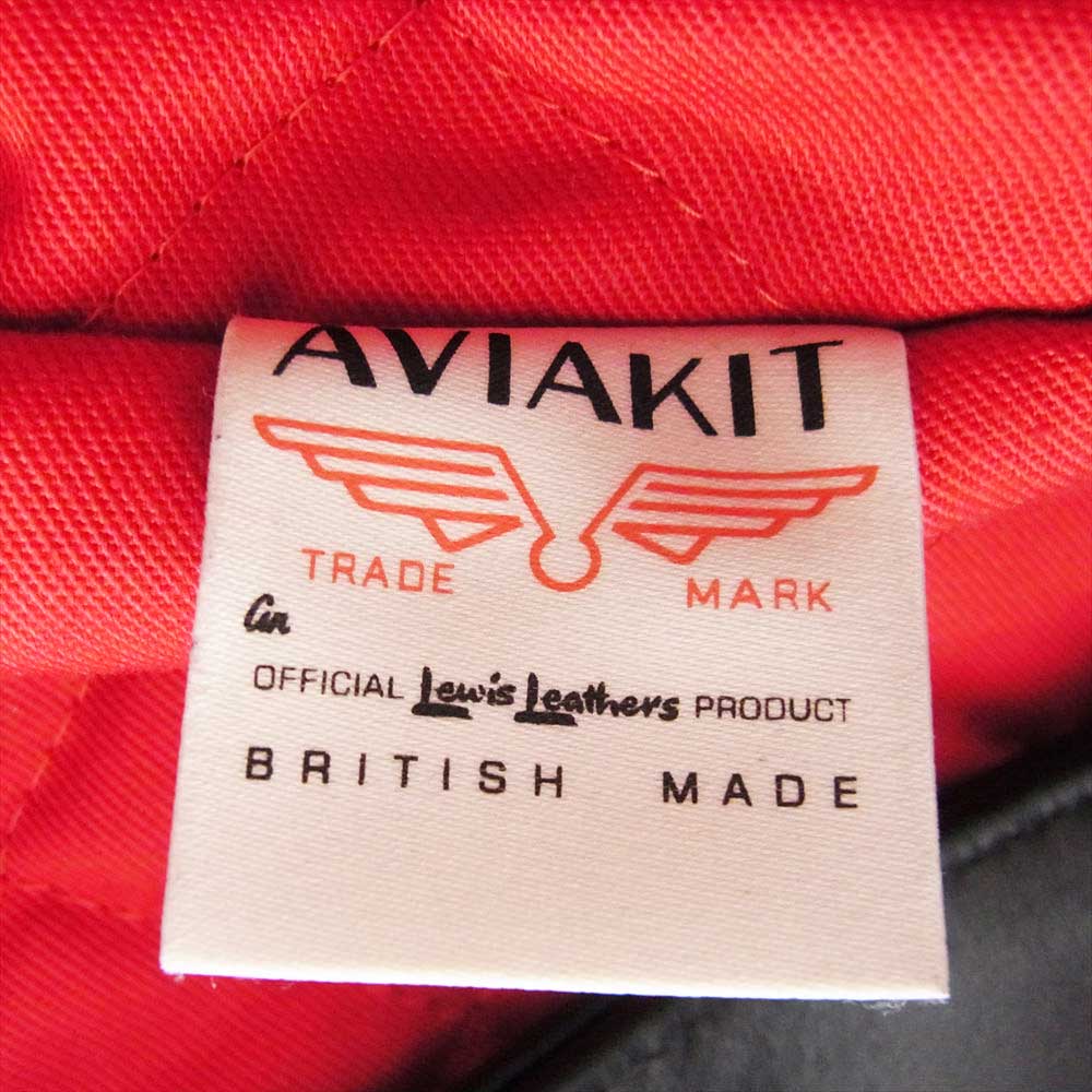 Lewis Leathers ルイスレザー 391T LIGHTNING ライトニング タイトフィット ホースハイド ブラック系 36【美品】【中古】
