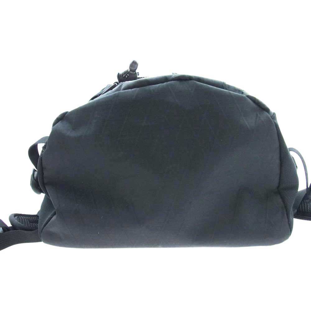 Supreme シュプリーム 18AW Backpack ロゴ プリント ナイロン バックパック リュック ブラック系【中古】