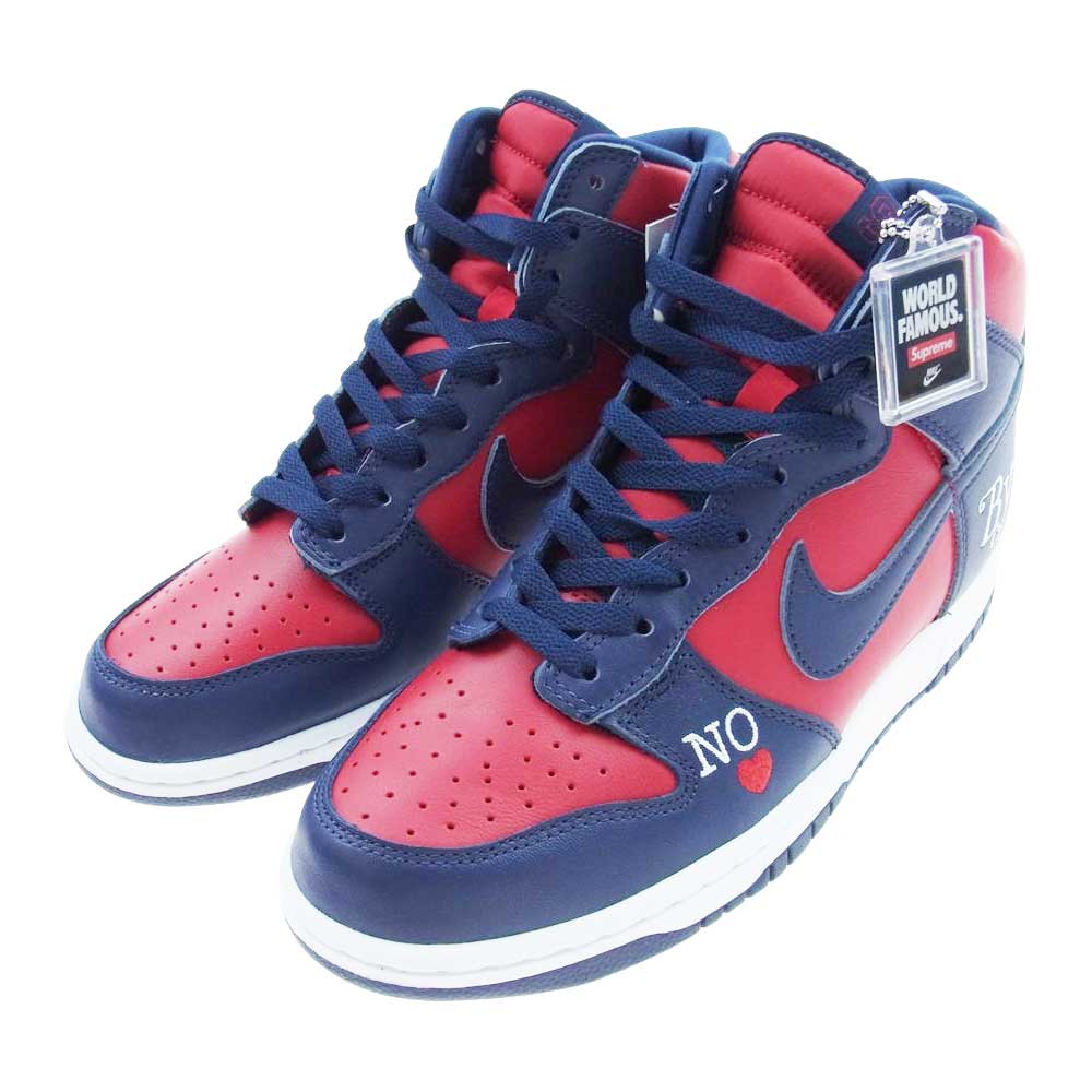Supreme シュプリーム 22SS DN3741-800 × NIKE SB ナイキ DUNK HIGH BY ANY MEANS ダンク ハイ バイ エニィ ミーンズ スニーカー 26.5cm【新古品】【未使用】【中古】