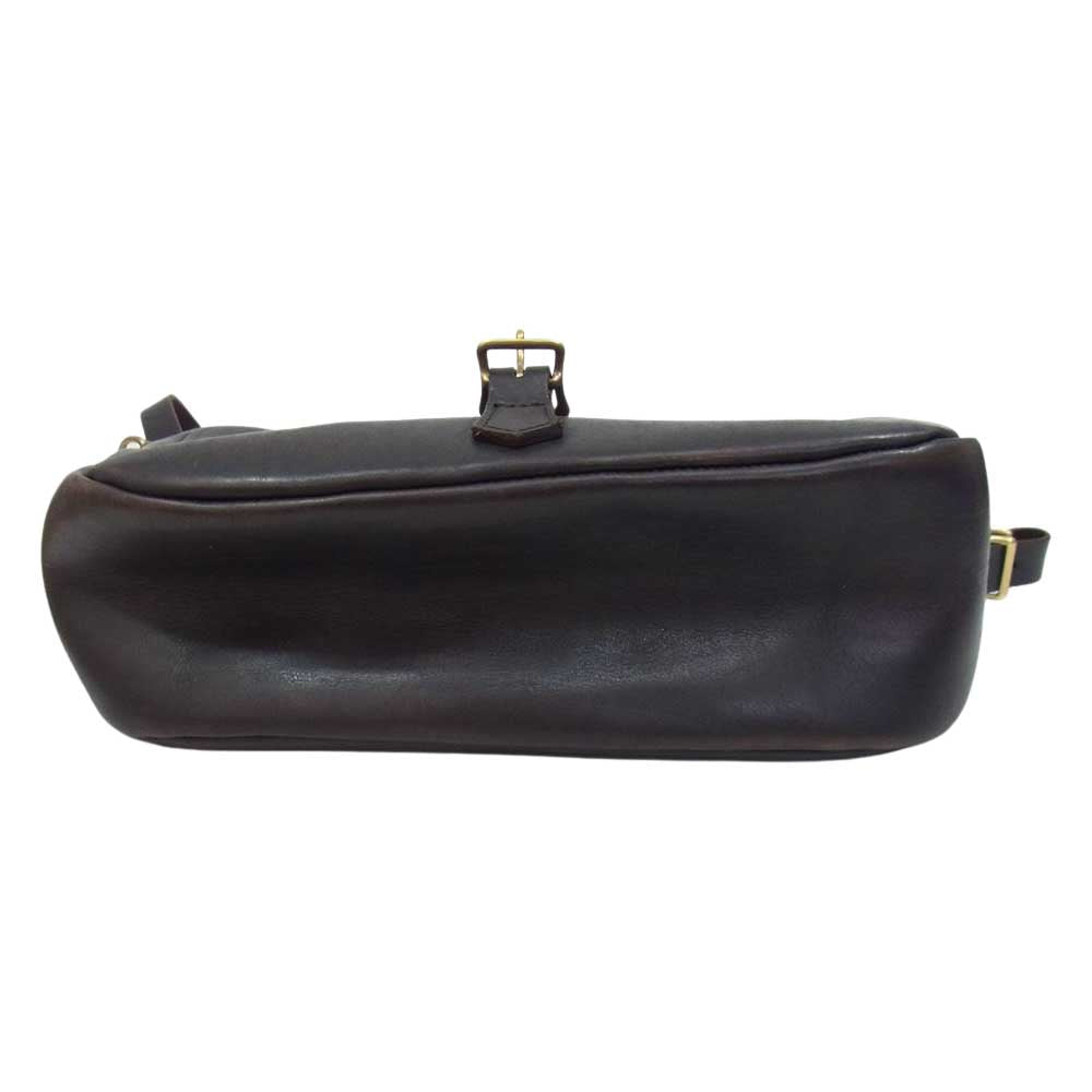 ヴァスコ LEATHER POSTMAN SHOULDER BAG レザー ポストマン ショルダー バッグ ブラウン系【中古】