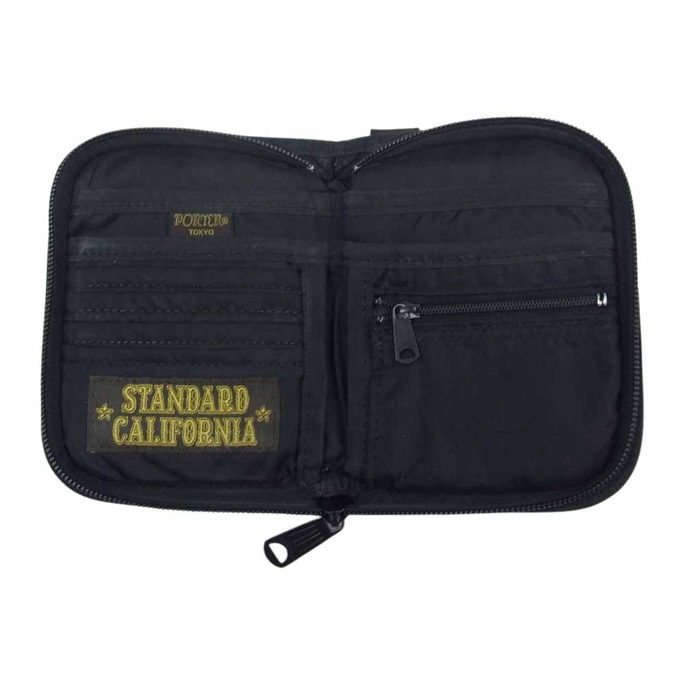 PORTER ポーター × STANDARD CALIFORNIA  スタンダードカリフォルニア ナイロン 財布 ウォレット ブラック系【中古】