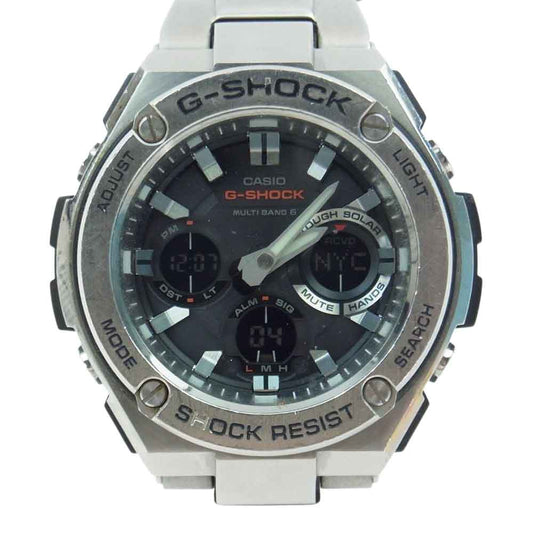 CASIO G-SHOCK カシオ ジーショック GST-W110D-1AJF タフソーラー メタル 腕時計 ウォッチ ブラック系 シルバー系【中古】