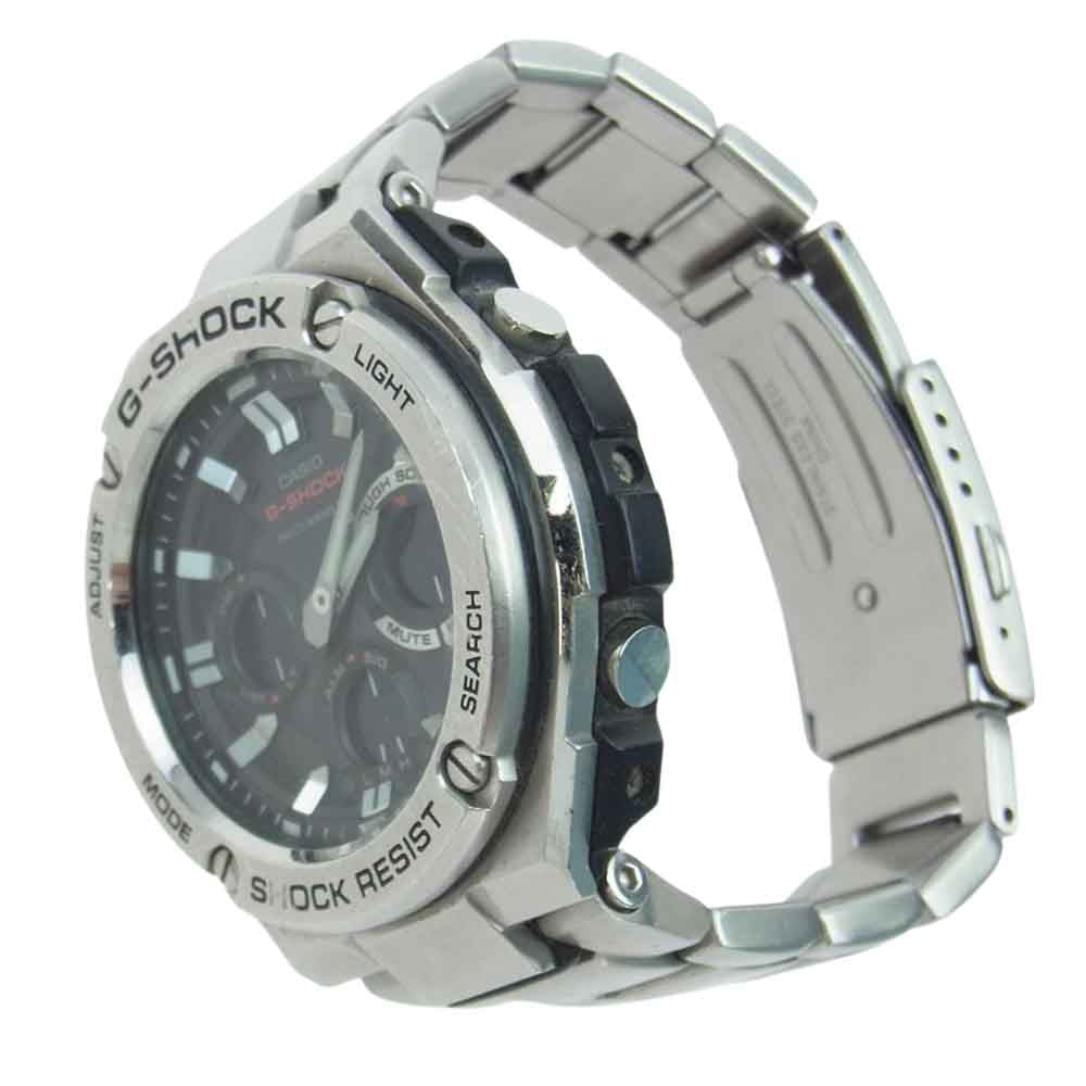 CASIO G-SHOCK カシオ ジーショック GST-W110D-1AJF タフソーラー メタル 腕時計 ウォッチ ブラック系 シルバー系【中古】