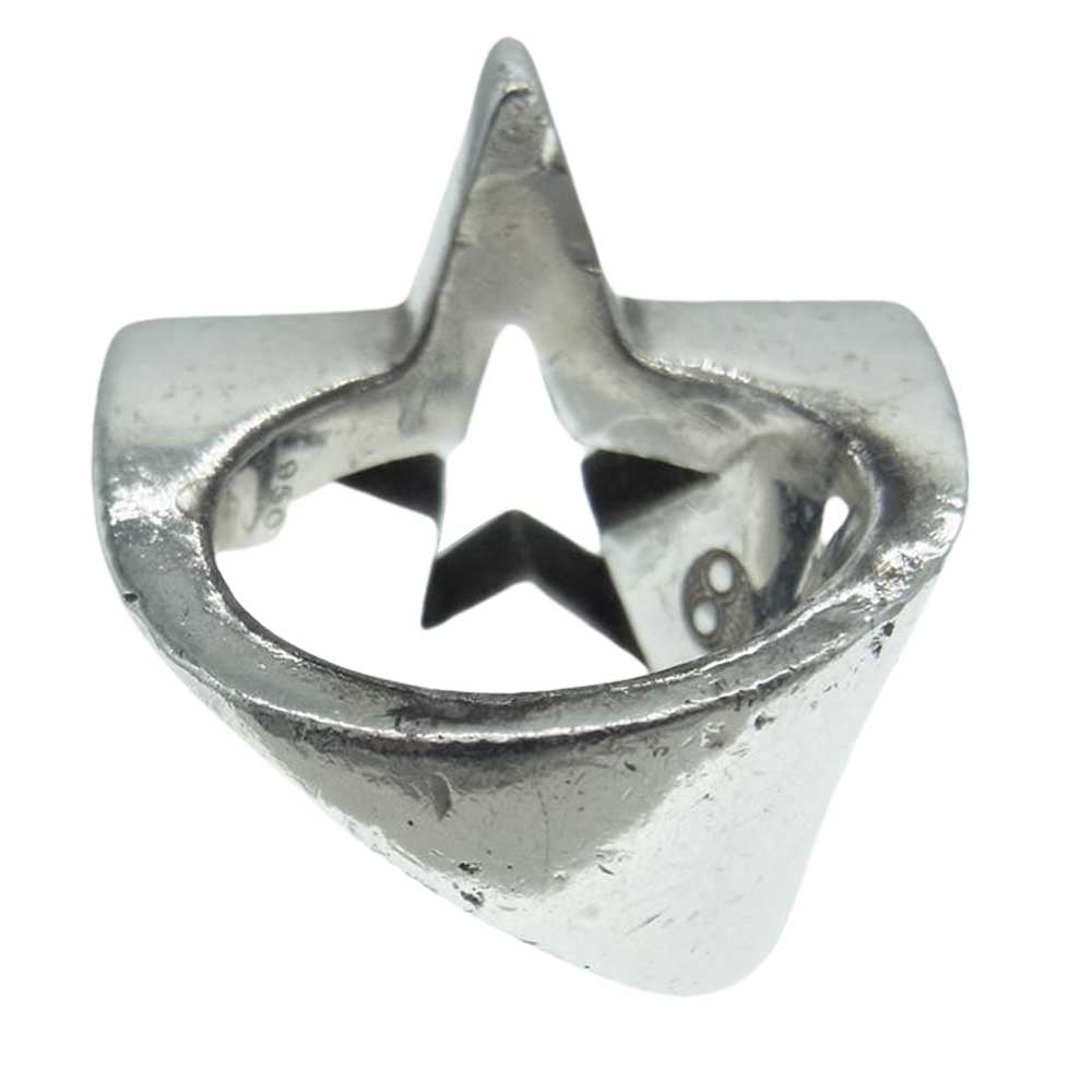 バンクロバー バンクローバー× マジカルデザイン MAGICALDESIGN STAR BRIGHT RING スター ブライト リング シルバー系 10～11号【中古】