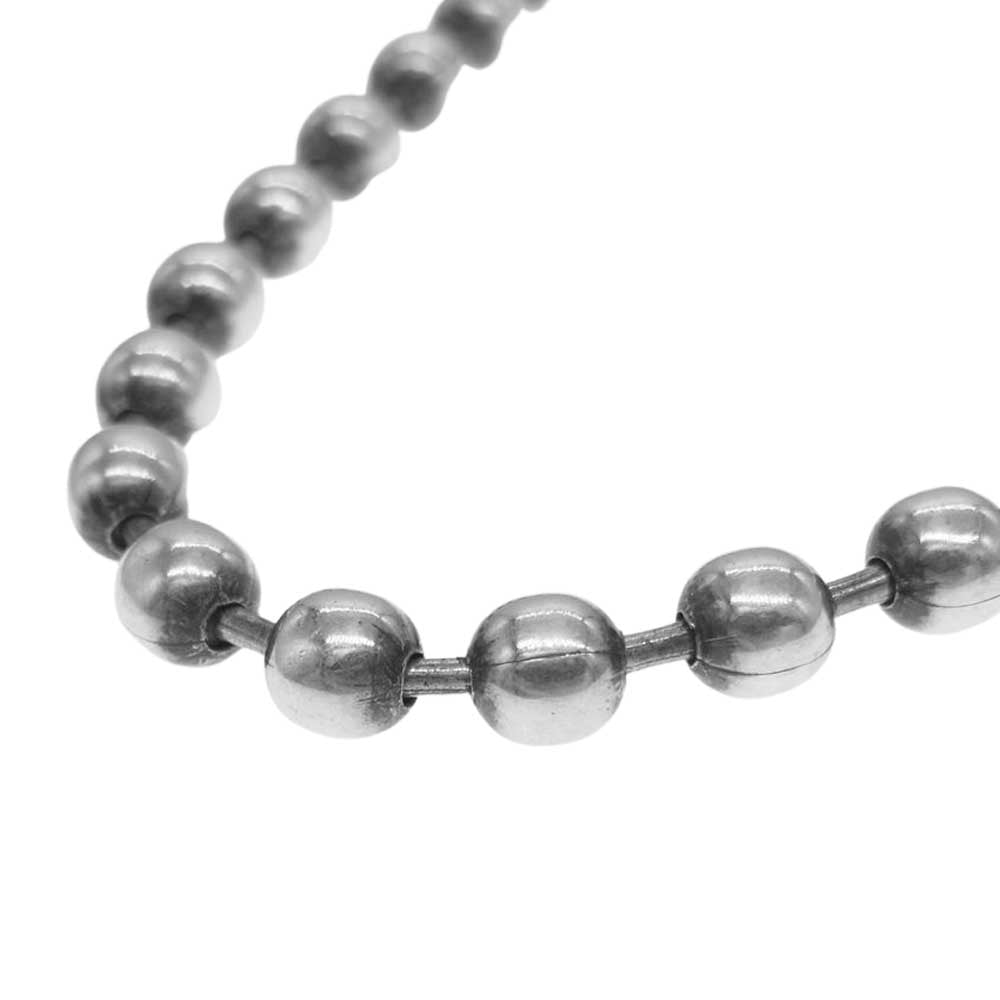 BILL WALL LEATHER ビルウォールレザー ラージ ボール チェーン ネックレス シルバー系【中古】