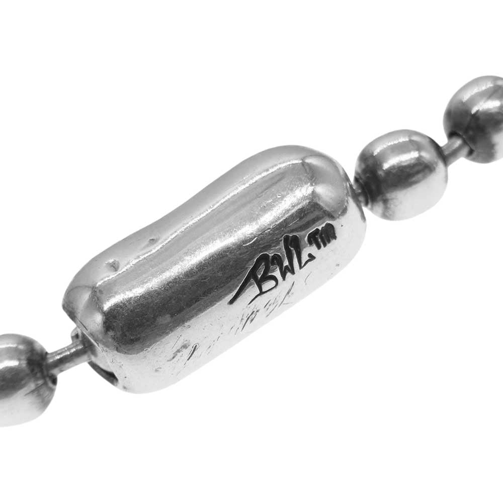 BILL WALL LEATHER ビルウォールレザー ラージ ボール チェーン ネックレス シルバー系【中古】