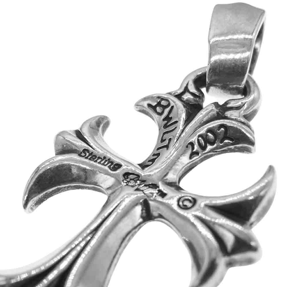 BILL WALL LEATHER ビルウォールレザー PN875 Crucifix Pendant クルシフィックス クロス ペンダント トップ シルバー系【中古】