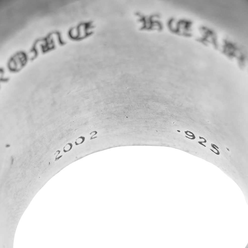 CHROME HEARTS クロムハーツ（原本無） CLASSIC OVAL クラシックオーバルクロス シルバー リング シルバー系  22号【中古】
