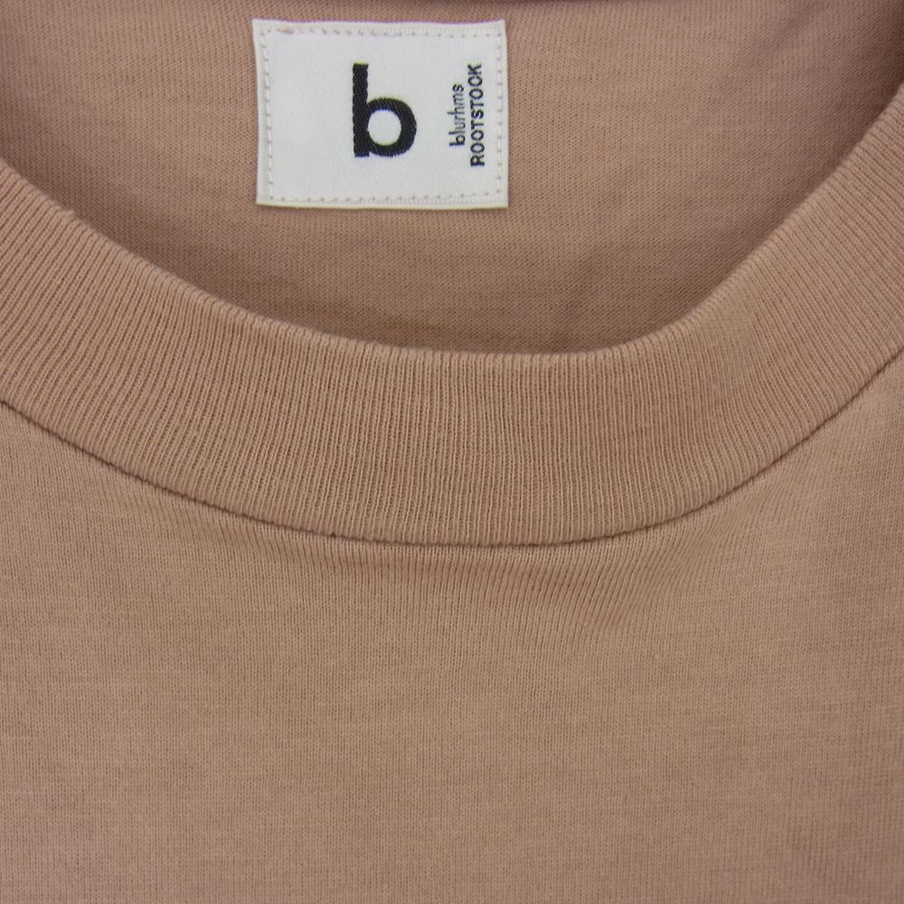 ブラームス roots2106 Silk Cotton シルク コットン Tシャツ ブラウン系 3【中古】
