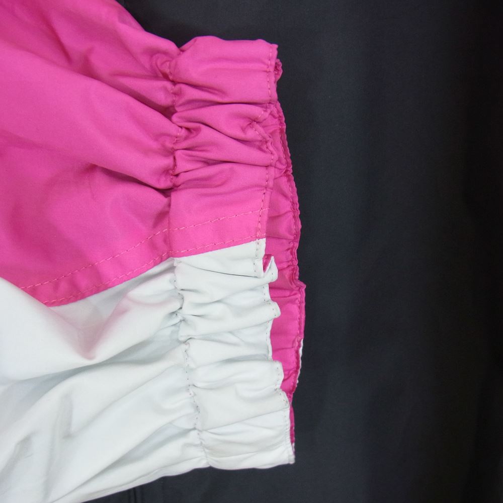 ダブレット 19AW 19AW03BL87 CHAOS EMBROIDERY TRACK JACKET ナイロン カオス エンブロイダリー トラック ジャケット 刺繍 surprise サプライズ ピンク系 M【美品】【中古】