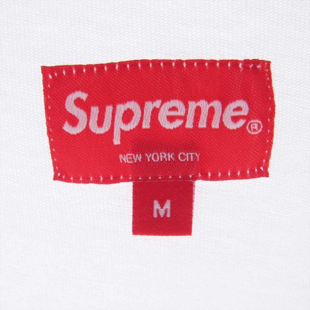 Supreme シュプリーム 23SS Small box L/S tee / white スモール ボックス ロングスリーブ Tシャツ 長袖  ホワイト系 M【極上美品】【中古】