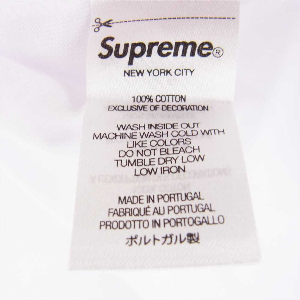 Supreme シュプリーム 23SS Small box L/S tee / white スモール ボックス ロングスリーブ Tシャツ 長袖  ホワイト系 M【極上美品】【中古】