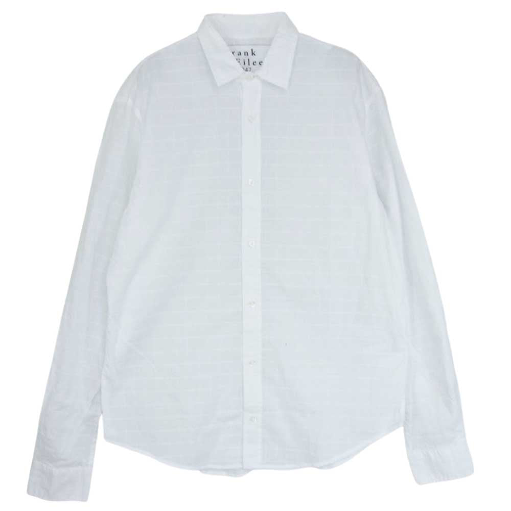 フランクアンドアイリーン コットン シャツ 長袖 ホワイト系 XS【中古】