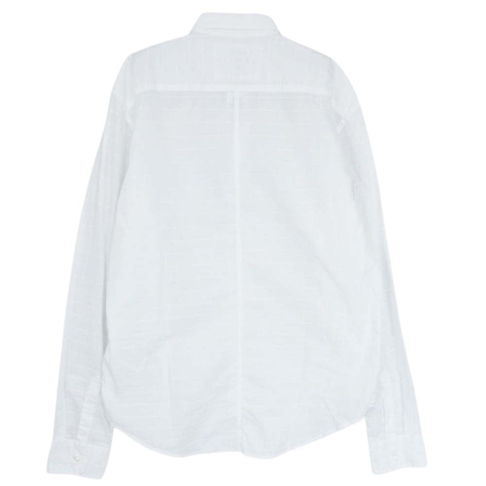 フランクアンドアイリーン コットン シャツ 長袖 ホワイト系 XS【中古】