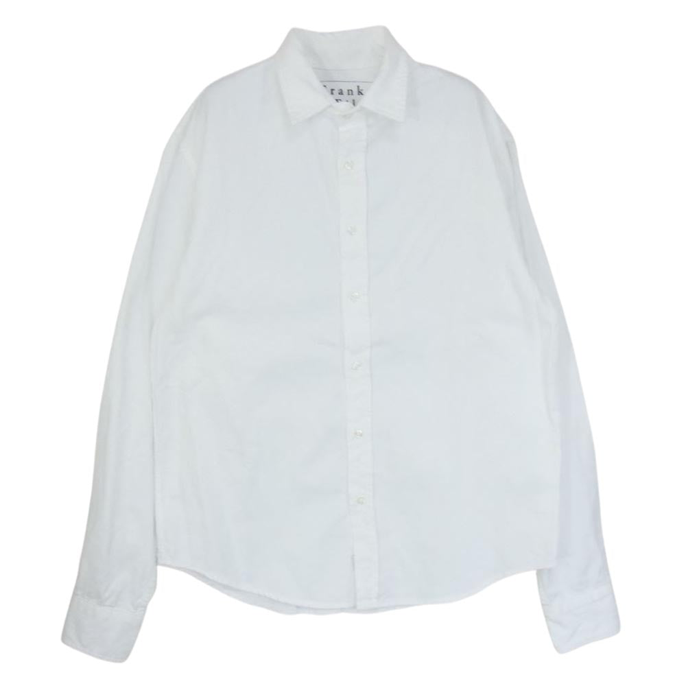フランクアンドアイリーン コットン シャツ 長袖 ホワイト系 XXS【中古】