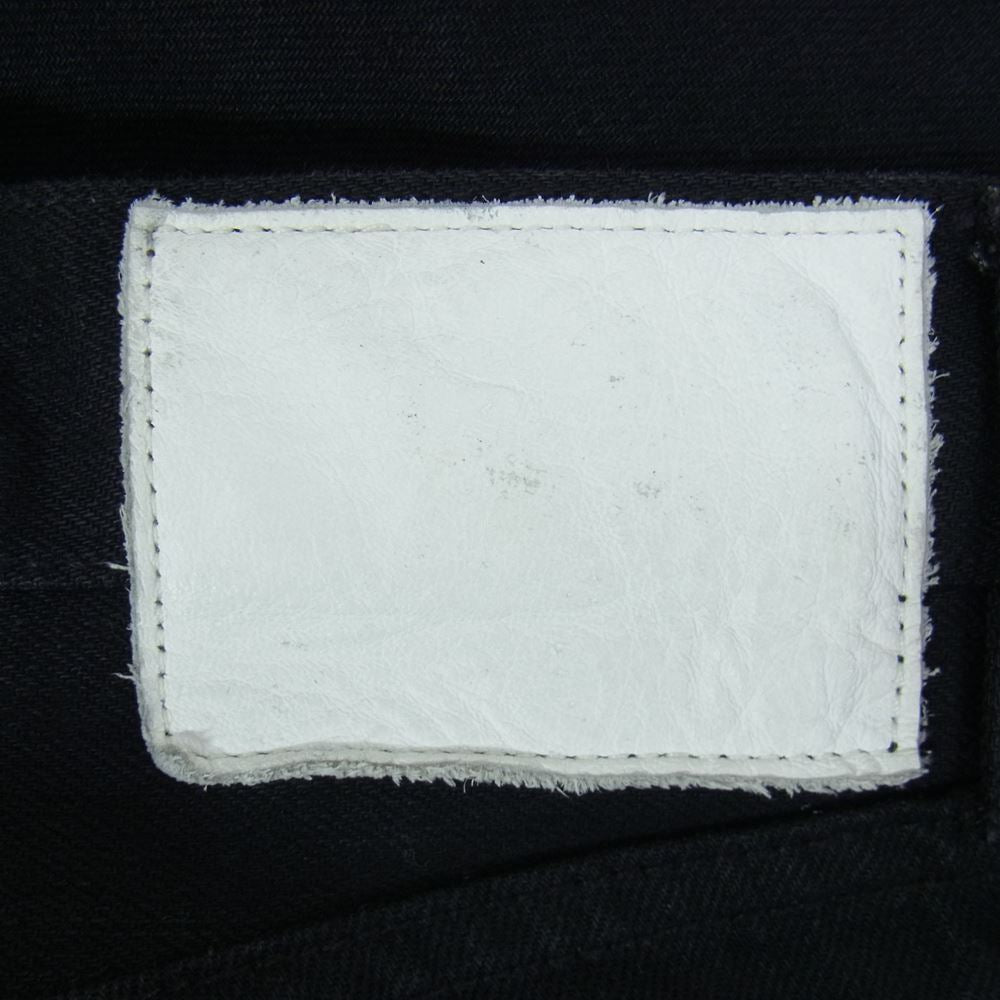 Ron Herman ロンハーマン RHD01-BK-E02 Denim USA製 ‘RAW ストレート ブラック デニム パンツ ブラック系 31【中古】